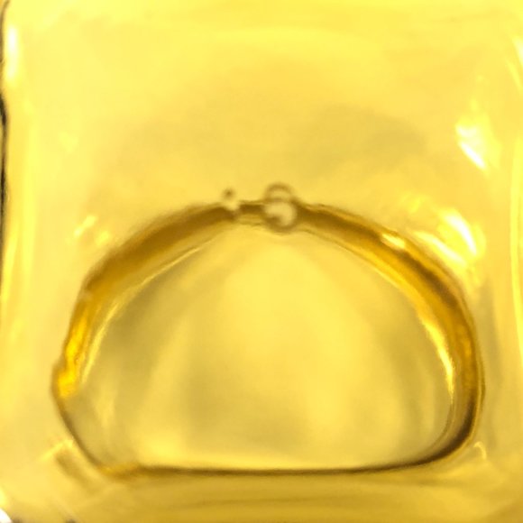 Vintage Westmoreland Sunburst Amber Glass Lidded Jar Container w/ Lid 5 in - Picture 7 of 9